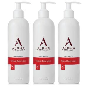 Alpha Skincare Renewal Body Lotion (12% Glycolic AHA)